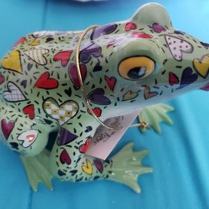 Fanciful Frogs "Horny Toad" figurine